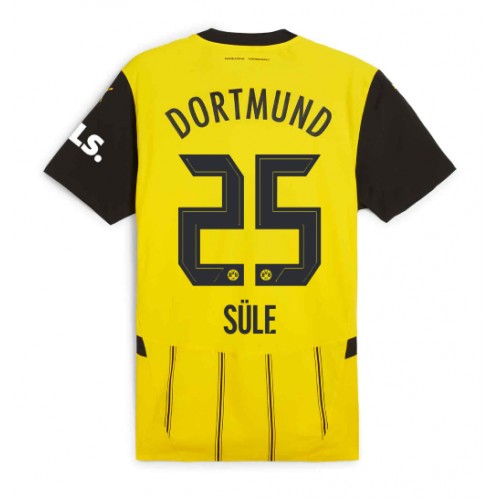 Fotbalové Dres Borussia Dortmund Niklas Sule #25 Domácí 2024-25 Krátký Rukáv